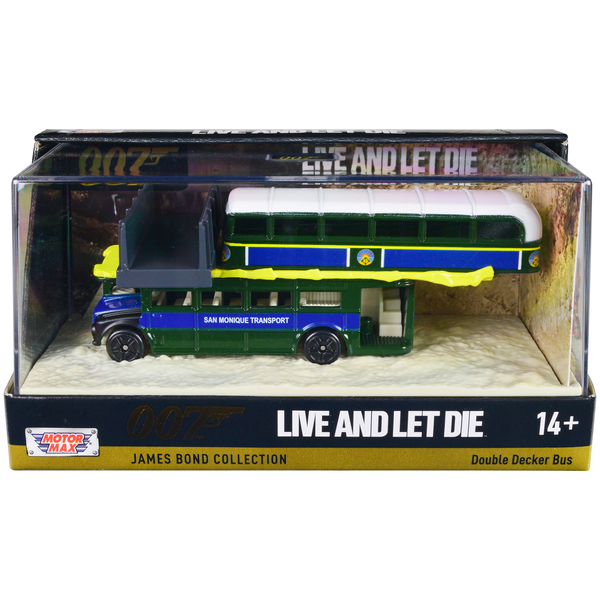 Motormax James Bond 007 Live/Let Die Bus 4.75-inch Diecast