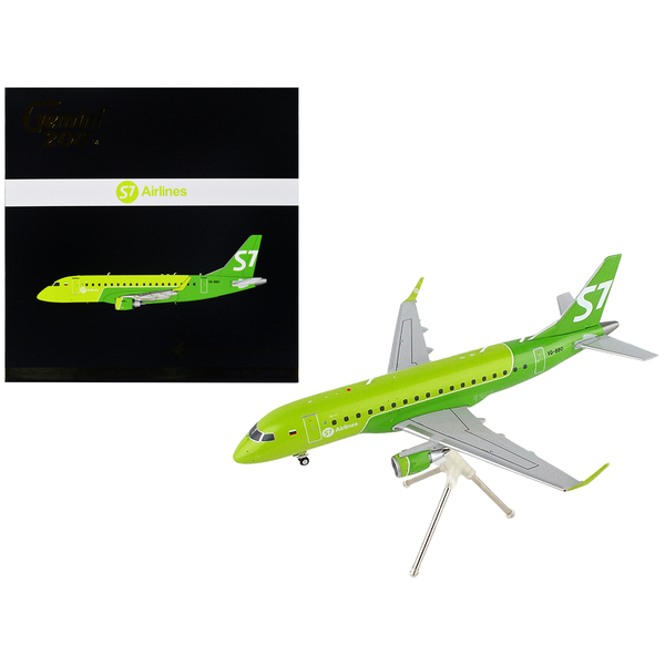 GeminiJets S7 Airlines Embraer ERJ-170 Lime Green