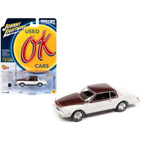 Johnny Lightning 1980 Monte Carlo White & Claret Brown