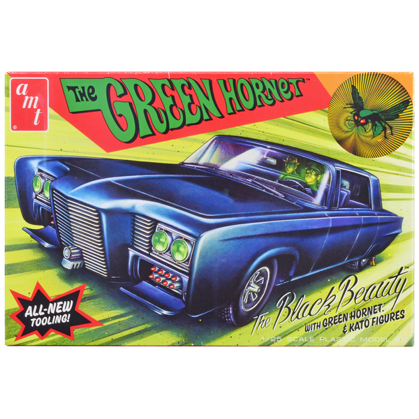 AMT Black Beauty Green Hornet 1/25 Scale Model Kit w/ Figures