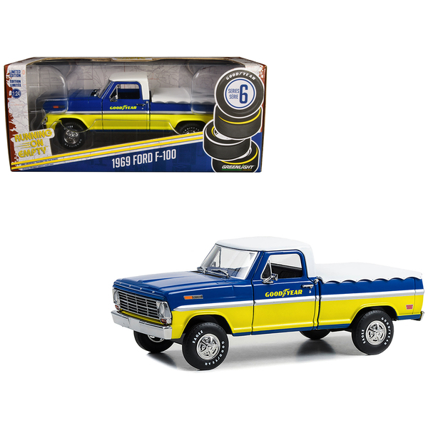 Greenlight 1969 Ford F-100 Pickup Truck 1/24 Diecast