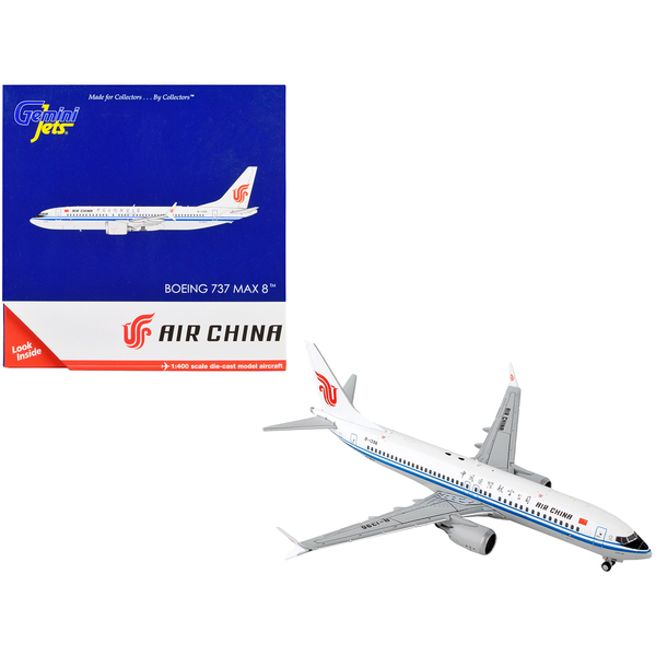 GeminiJets Air China Boeing 737 MAX 8 1/400 Diecast Model