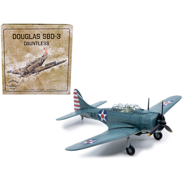 Warbirds of WWII Douglass SBD-3 Dauntless: 5.25" Model