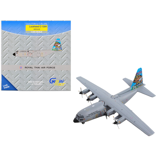 GeminiJets RTAF C-130H Hercules 30th Anniv. - 3" Model