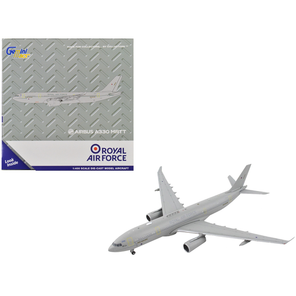 GeminiJets RAF A330 MRTT Tanker Model - 6.25" Gray