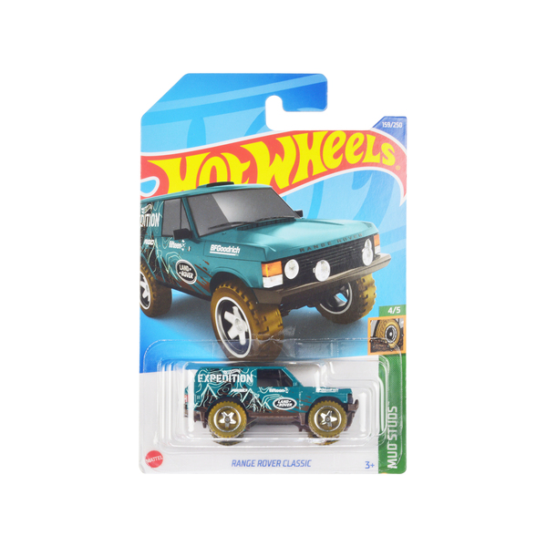 Hot Wheels Land Rover Range Rover Classic Teal Expedition