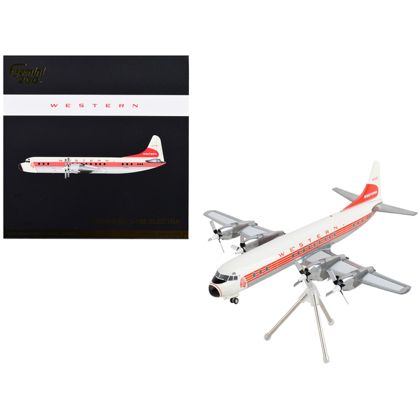 GeminiJets Western Airlines Lockheed L-188 Electra 1/200