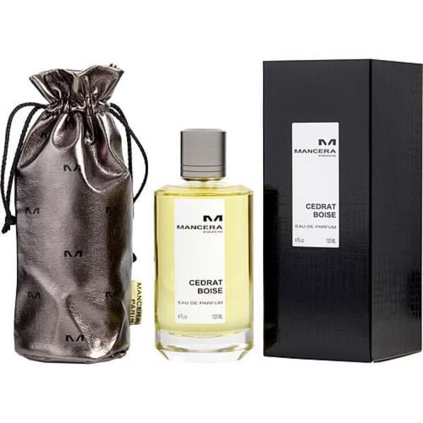 Mancera Cedrat Boise 4oz Eau de Parfum - Unisex Citrus Leather Fragrance