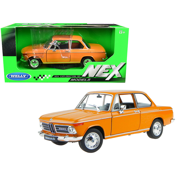 Welly BMW 2002ti Orange 1/24 Scale Diecast