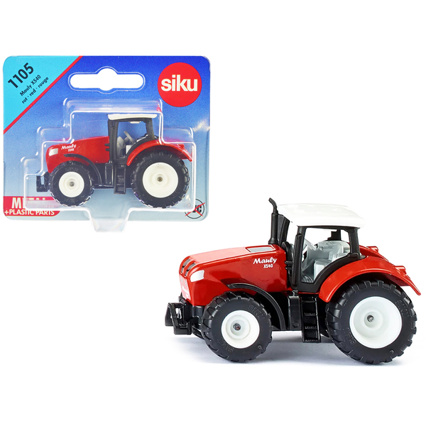 Siku 1105 Red & White Mauly X540 Tractor - 2.6 Inch