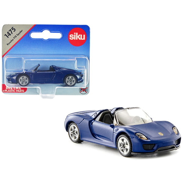 Siku Porsche 918 Spyder Matt Blue 3-inch