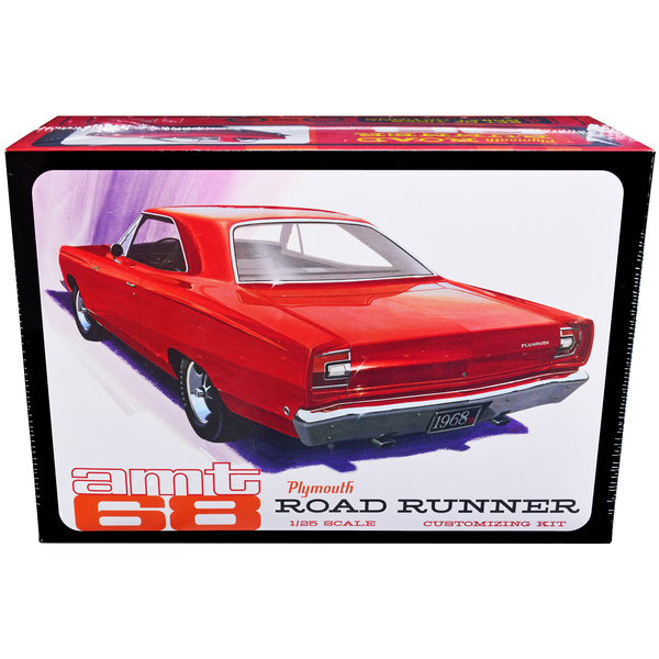 AMT 1968 Plymouth Road Runner 1/25 Model Kit - Stock/Custom