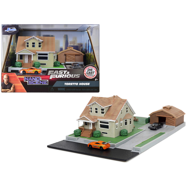 Jada Nano Scene Toretto's House Diorama