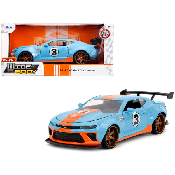 Jada 2016 Chevrolet Camaro Widebody Gulf Oil 1/24