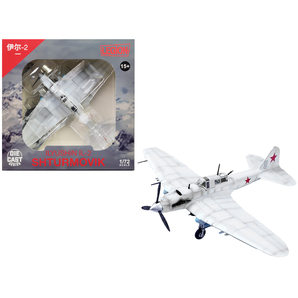 Legion 1/72 Ilyushin IL-2 Shturmovik "White 3rd Squadron" Aircraft
