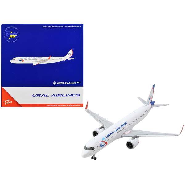 GeminiJets Ural Airlines Airbus A321neo 1/400 Scale Model