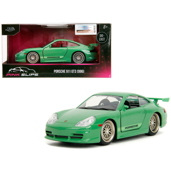 Jada Green Porsche 911 GT3 1/32 Diecast Model Car