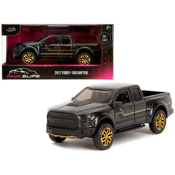 Jada Black & Gold 2017 Ford F-150 Raptor 1/32 Diecast