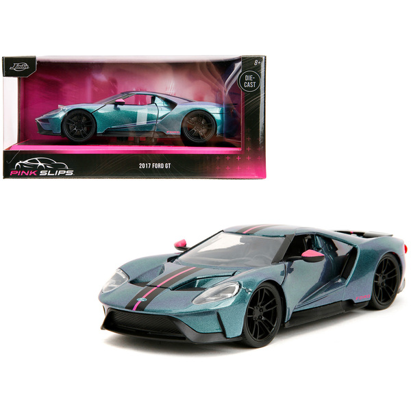 Jada 2017 Ford GT Blue/Pink 1/24 Scale