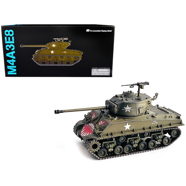 Dragon Models M4A3E8 Sherman Tiger Face Tank 1/72