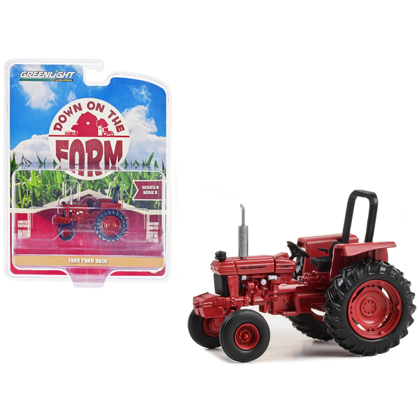 Greenlight 1/64 1985 Ford 5610 Tractor Memphis Fire Dept.