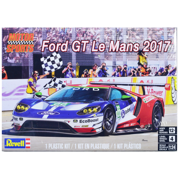 Revell Ford GT 'Le Mans' 1/24 Scale Model Kit - 88 Parts