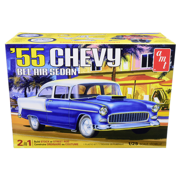 AMT 1955 Chevy Bel Air Sedan 2-in-1 Model Kit