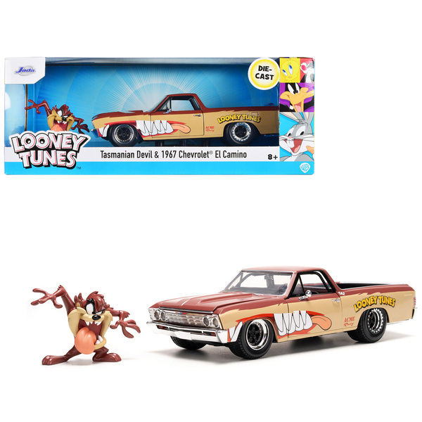 Jada 1967 Chevy El Camino, Brown/Beige, 1/24 Scale