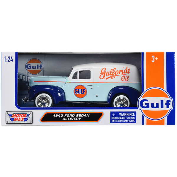 Motormax 1940 Ford Sedan Delivery Gulf Oil 1/24