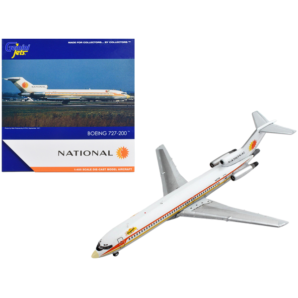 GeminiJets 727-200 National Airlines 1/400 Diecast Model