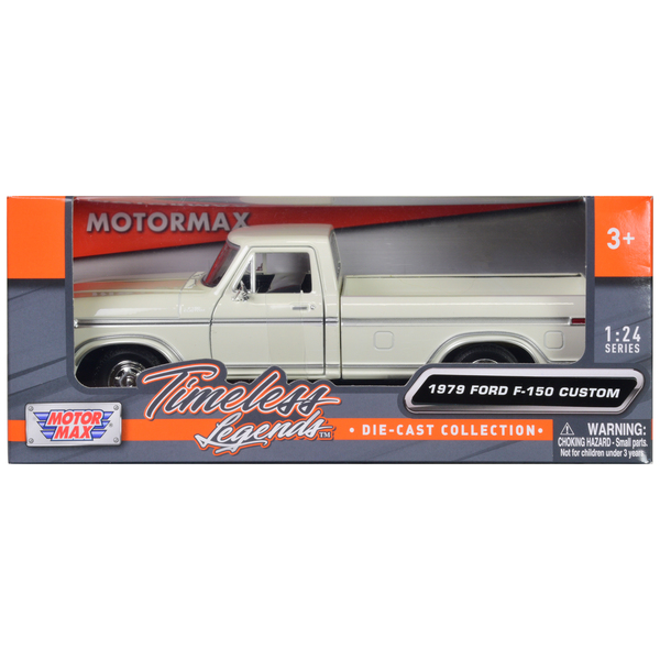Motormax 1979 Ford F-150 White 1/24 Diecast Truck