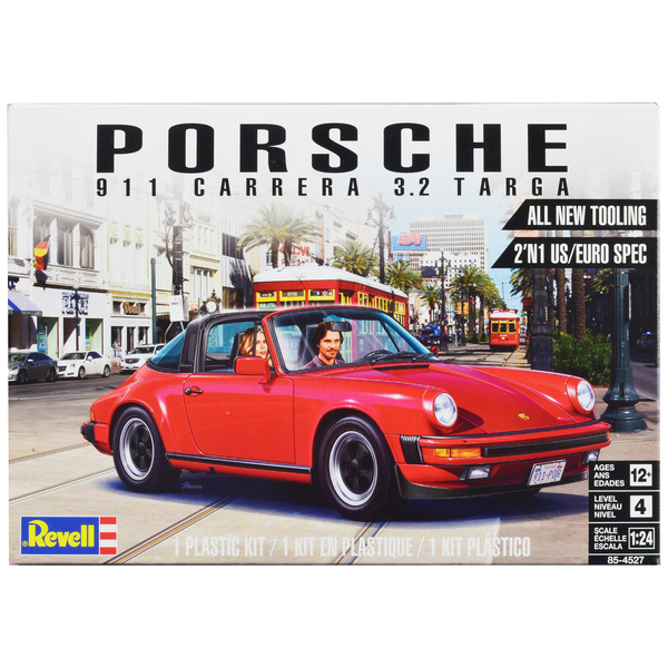 Revell Porsche 911 Carrera 3.2 Targa 1/24 Model Kit