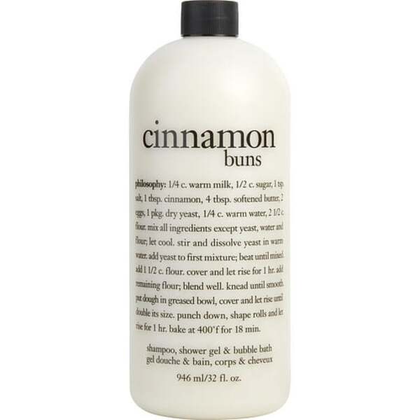 Philosophy Cinnamon Buns 3-in-1: Shampoo, Shower Gel & Bubble Bath - 32 fl oz
