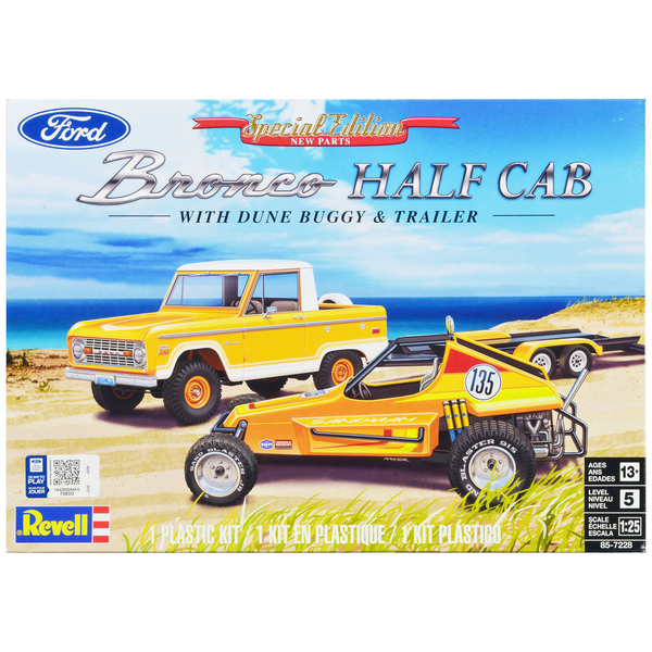 Revell Ford Bronco Half Cab & Dune Buggy Model Kit