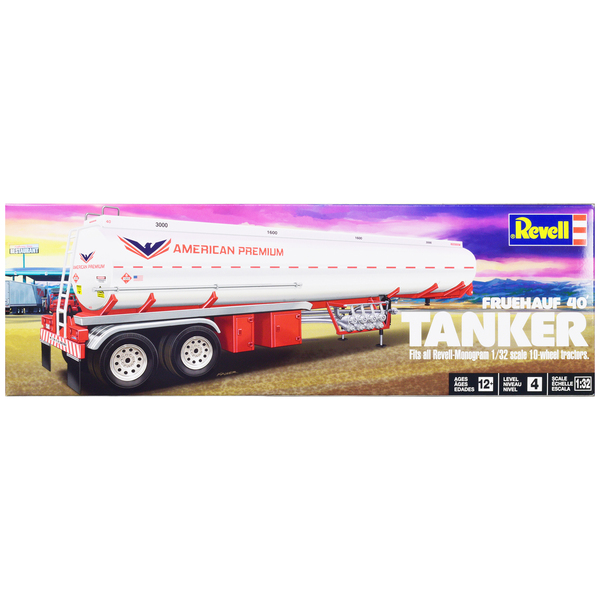 Revell Fruehauf 40' Tanker Trailer Model Kit