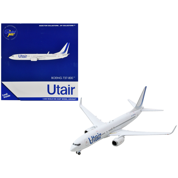 GeminiJets Utair Boeing 737-800 1/400 Scale Model
