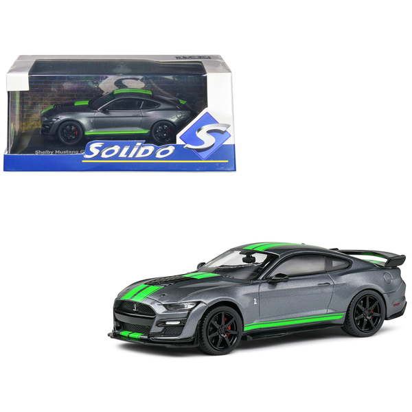 Solido Gray Metallic 1/43 Shelby Mustang GT500