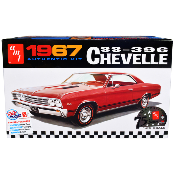 AMT 1967 Chevrolet Chevelle SS 396 1/25 Scale Model Kit