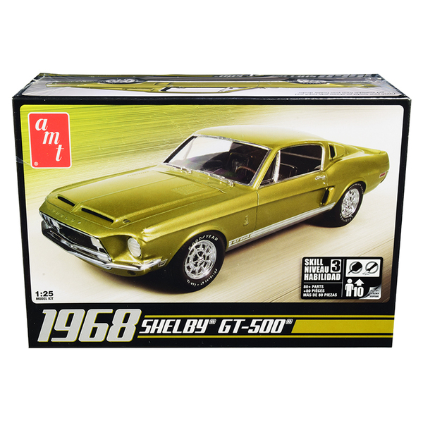 AMT 1968 Ford Mustang Shelby GT-500 1/25 Scale Model Kit