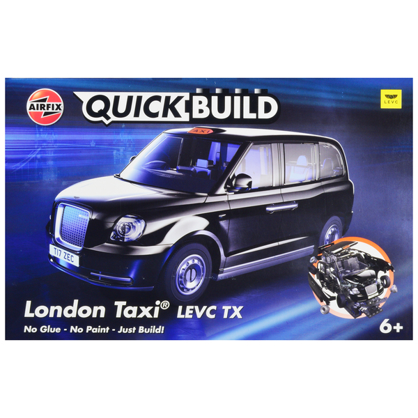 Airfix Quickbuild London Taxi TX, Black