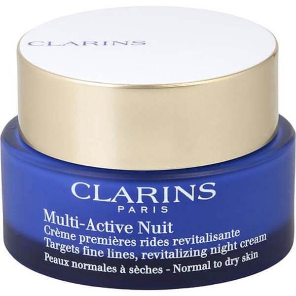 Clarins Multi-Active Night Cream (Normal to Dry Skin) - 50ml/1.7oz - Revitalizing Fine Line Treatment