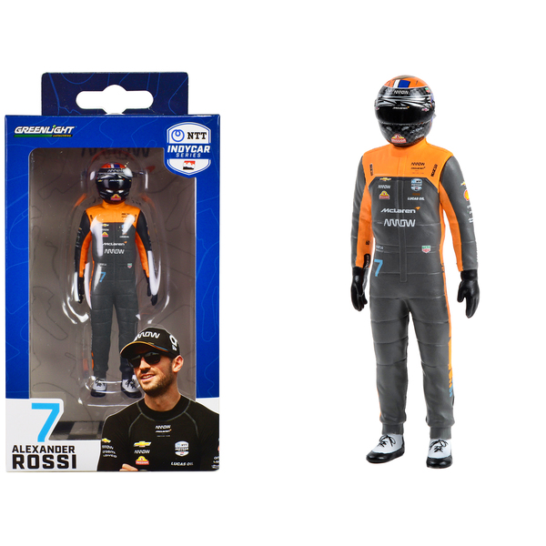 Greenlight Alexander Rossi 1/18 IndyCar Driver Figure