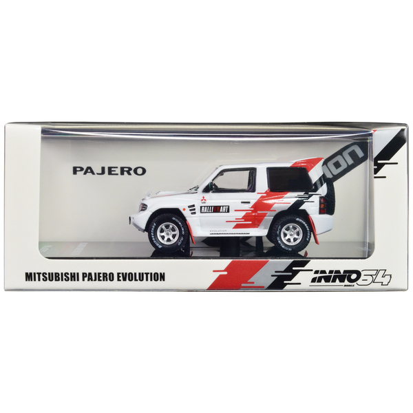 Inno Models Mitsubishi Pajero Evolution RHD White