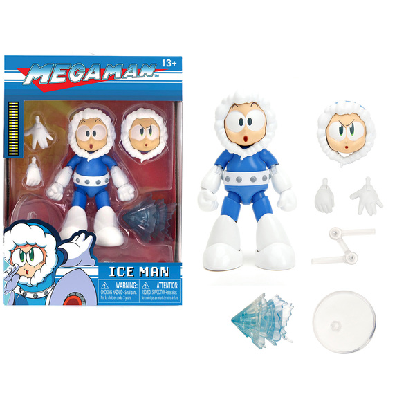 Jada Ice Man 4" Mega Man Action Figure