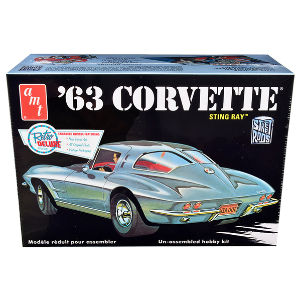 AMT 1963 Chevrolet Corvette Stingray Model Kit