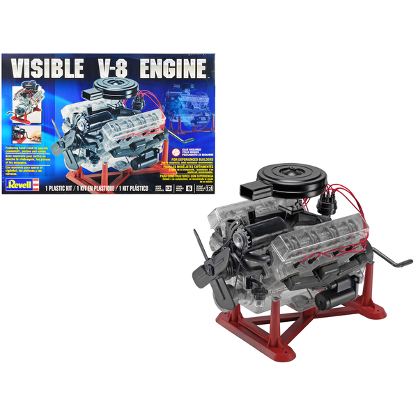 Revell Visible V-8 Engine 1/4 Scale Model Kit