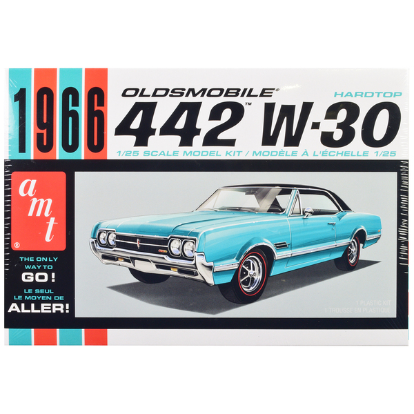 AMT 1966 Oldsmobile 442 W-30 1/25 Scale Model Kit