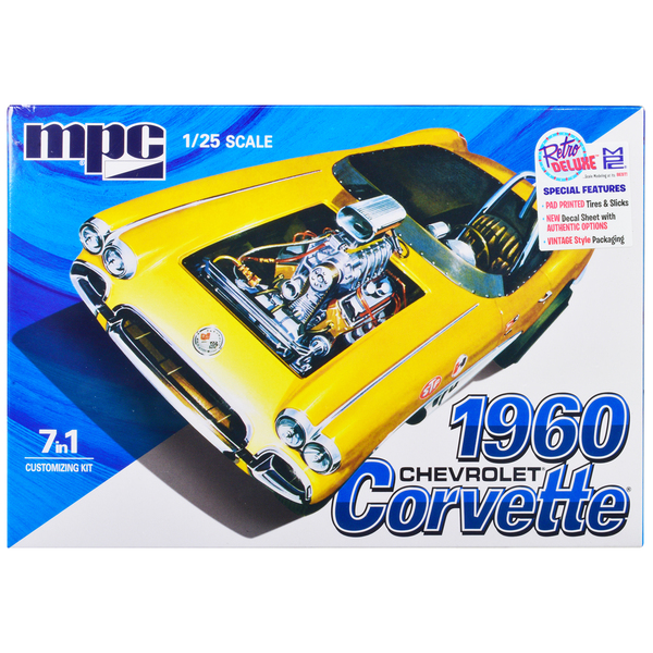 MPC 1960 Chevrolet Corvette 7-in-1 Model Kit (1/25)