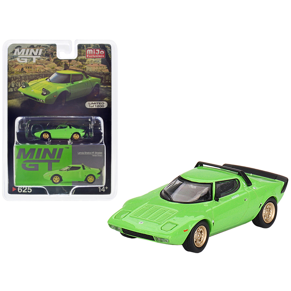 Mini GT Lancia Stratos HF Stradale - Verde Chiaro Green