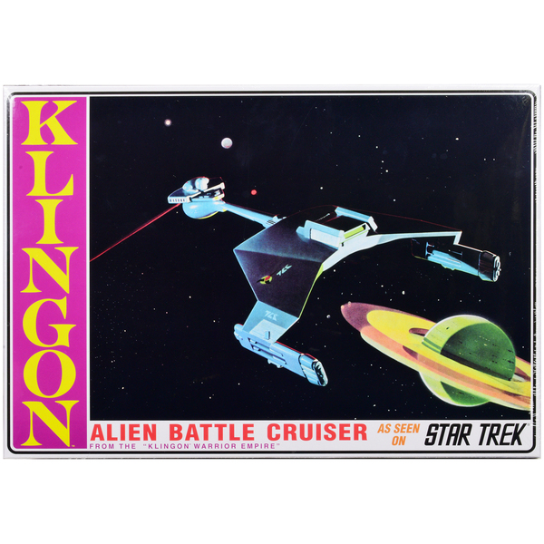 AMT Klingon Battle Cruiser Model Kit - Star Trek